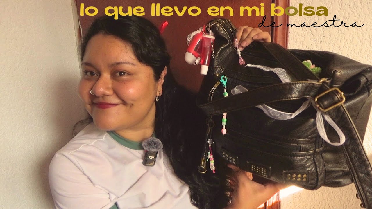 prepara conmigo MI BOLSA DE MAESTRA ⋆ 𐙚 ̊.