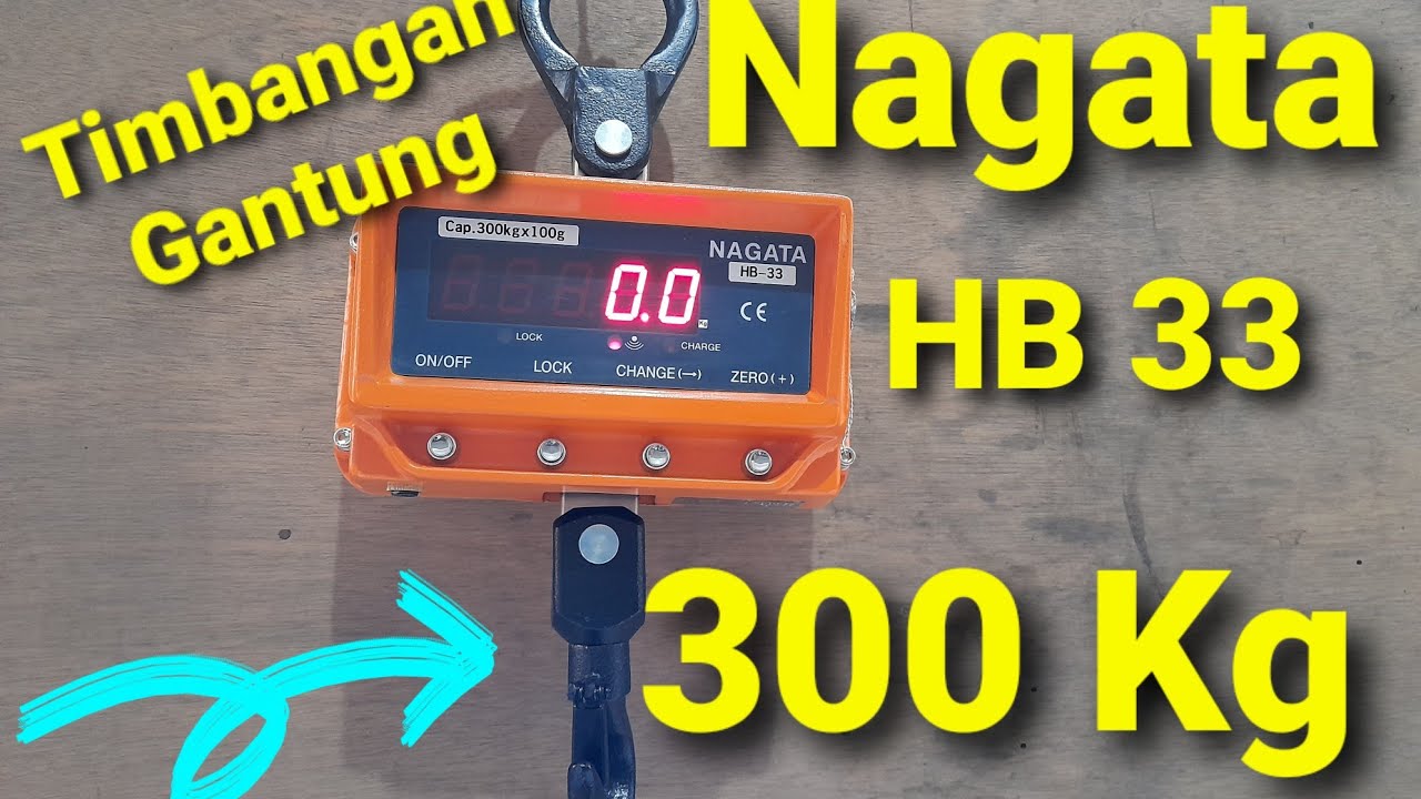 Harga Timbangan Gantung 300 Kg Nagata Hb 33