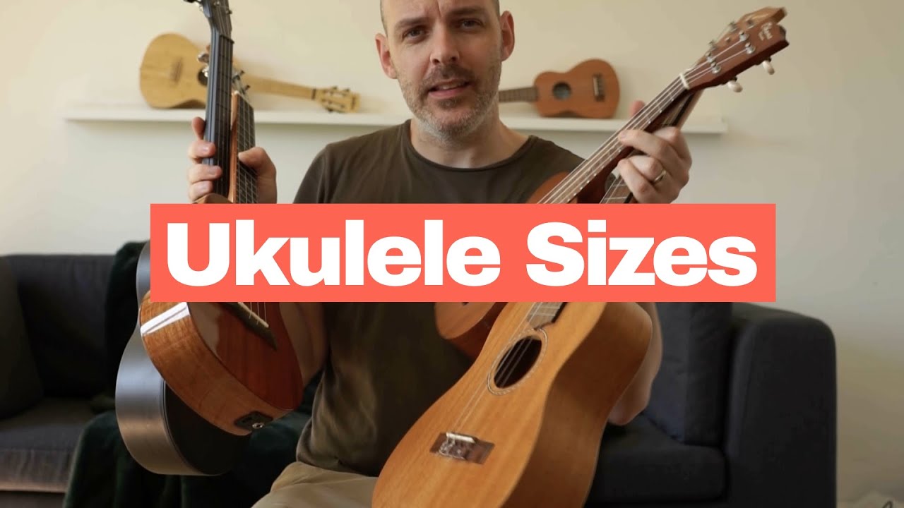 Ukulele Sizes Guide | Soprano, Concert, Tenor and Baritone