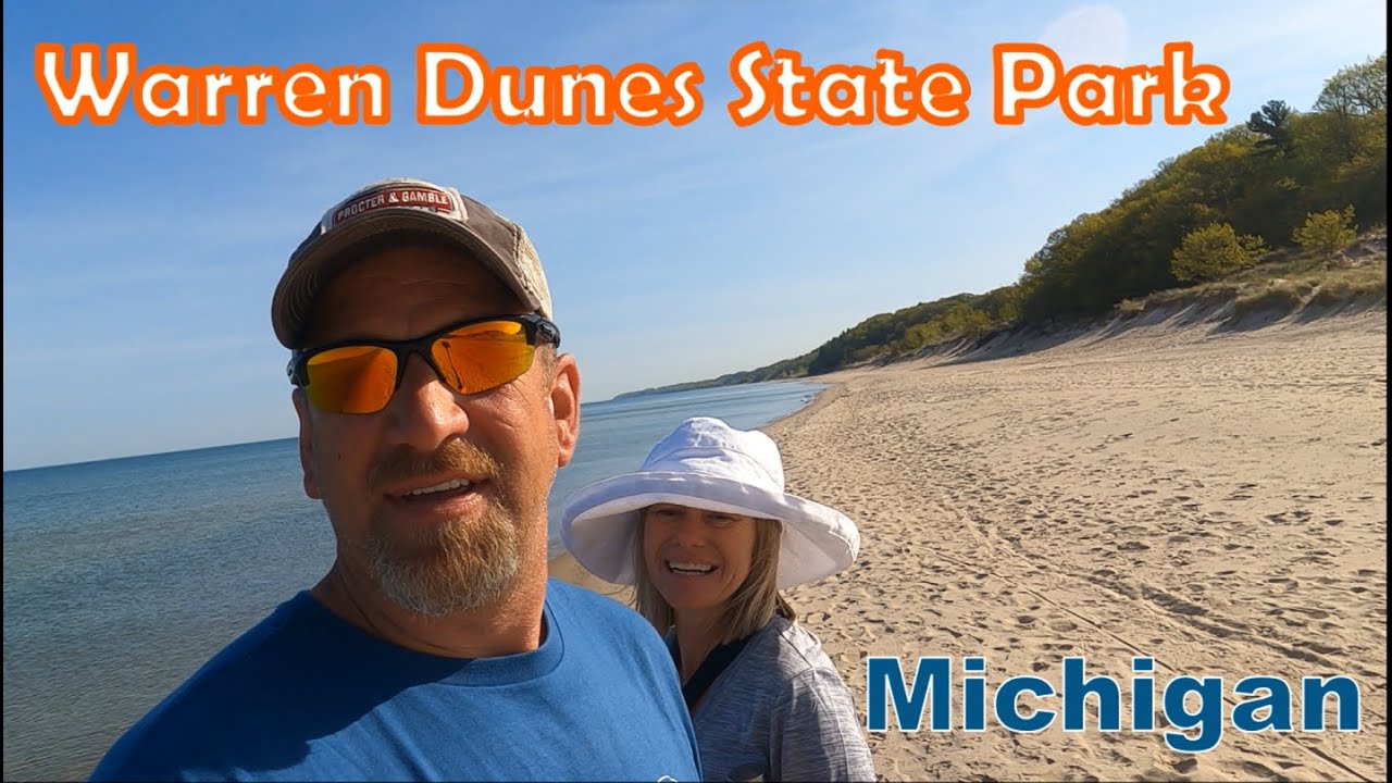 We hiked 5 miles in Warren Dunes State Park, Sawyer, Michigan