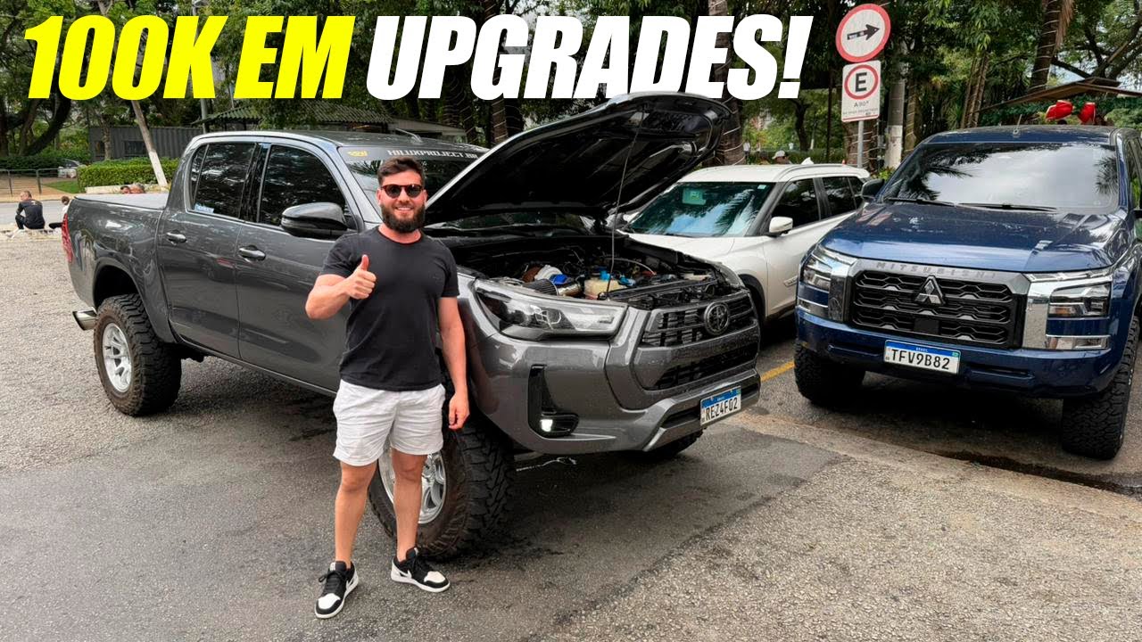 HILUX COM 400 CV, TURBINA GIGANTE E NITRO!!