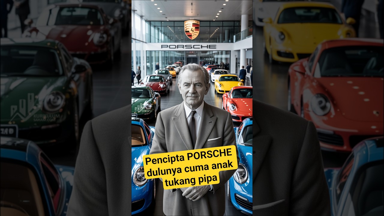 Dari Anak Tukang Pipa Jadi Legenda Mobil Sport! Kisah Ferdinand Porsche yang Ubah Mimpi Jadi Porsche