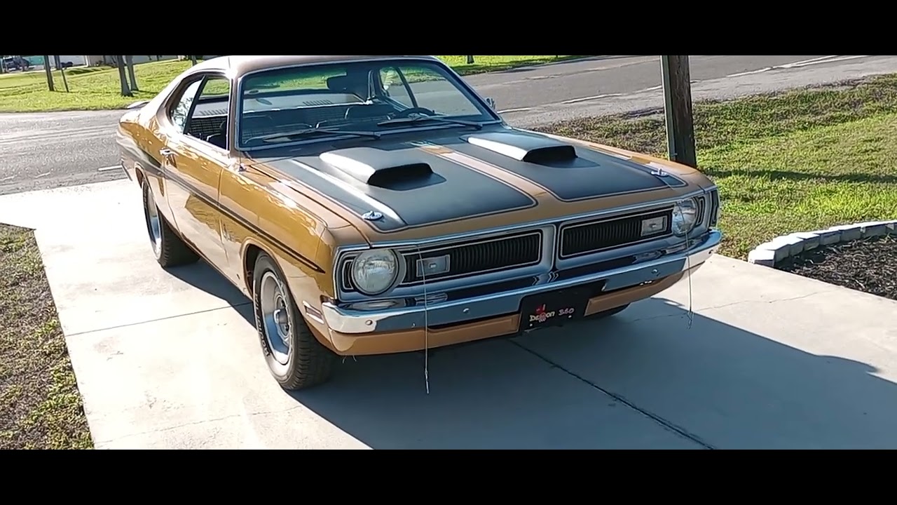 71 Dodge Dart Demon 340, H code, Butterscotch, Los Angeles car, A31 performance axle PKG, Quick! 😎💯🏁