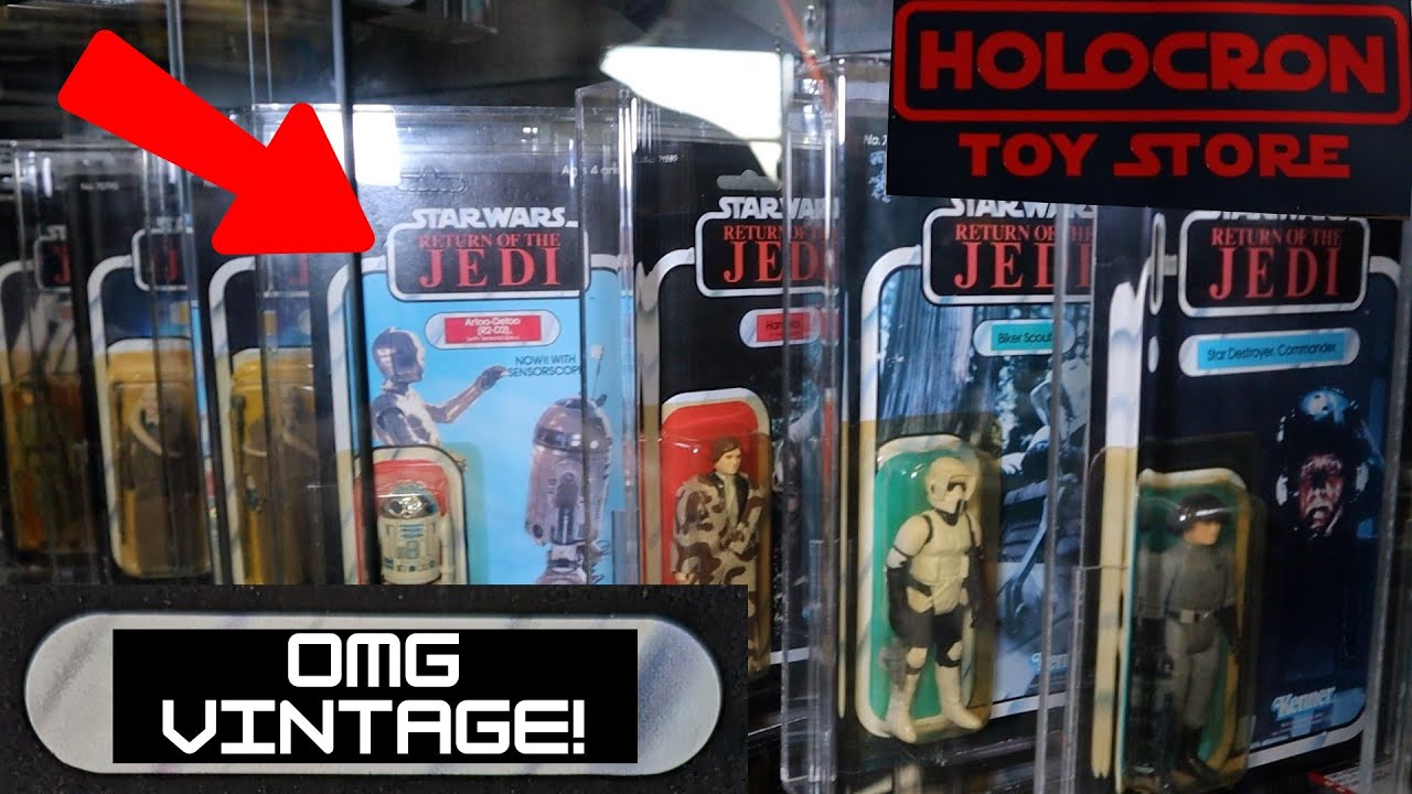 Vintage Star Wars Toy Store Walkthrough - Holocron