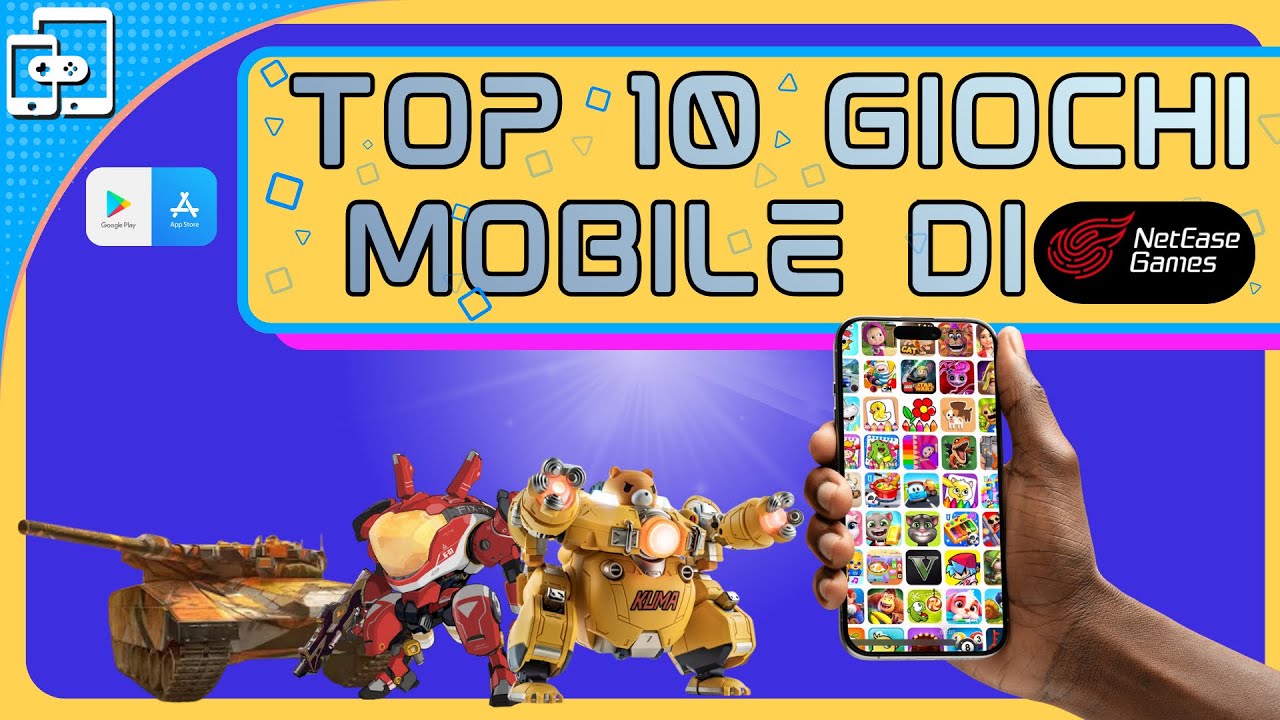 TOP 10 MIGLIORI GIOCHI GRATIS MOBILE di NetEase Studio (Android & IOS)