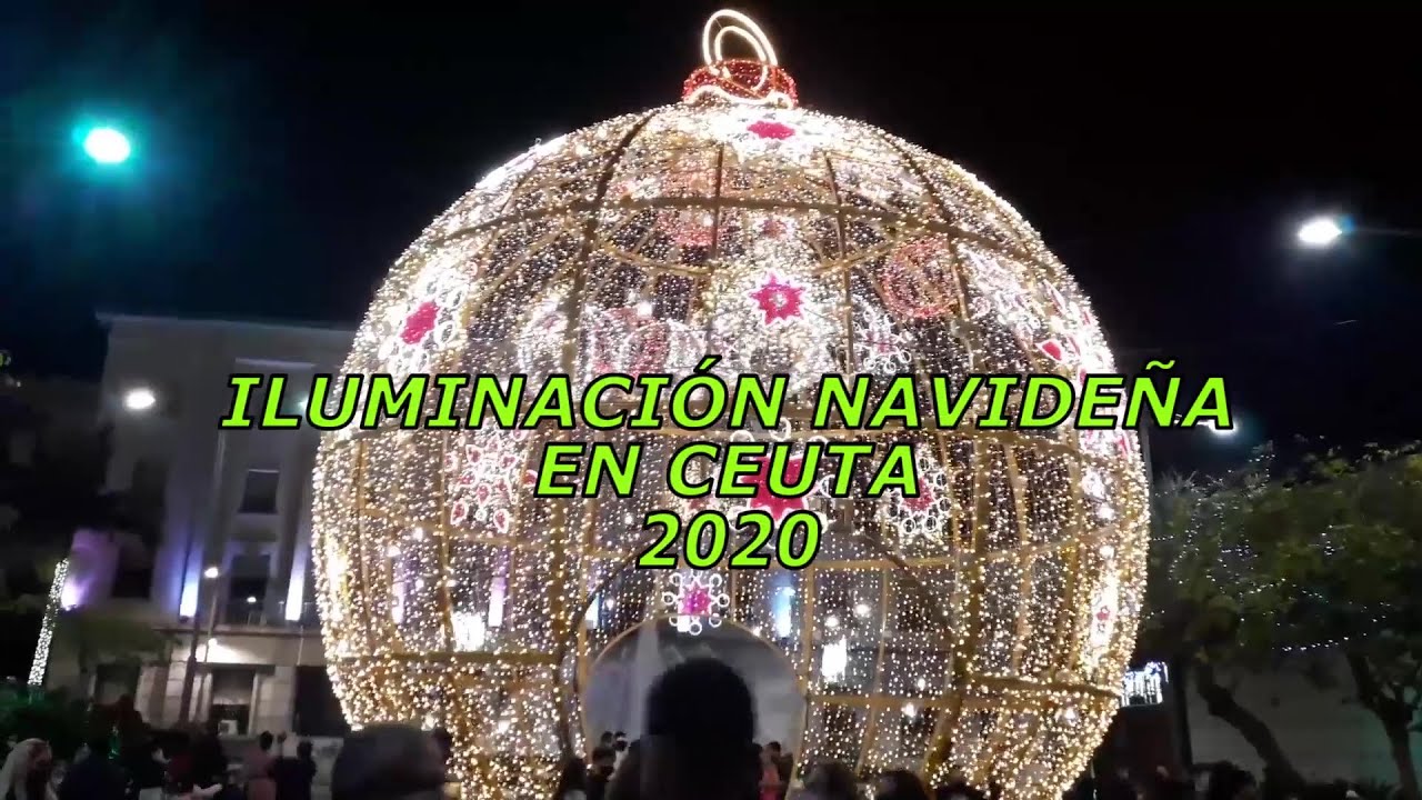 Iluminacion Navideña en Ceuta 2020 - www.conoceceuta.com