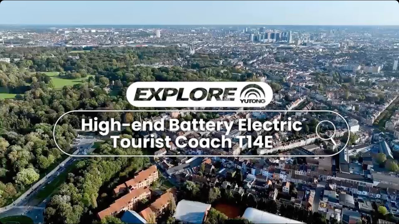 Yutong High-End Battery Electric Tourist Coach T14E