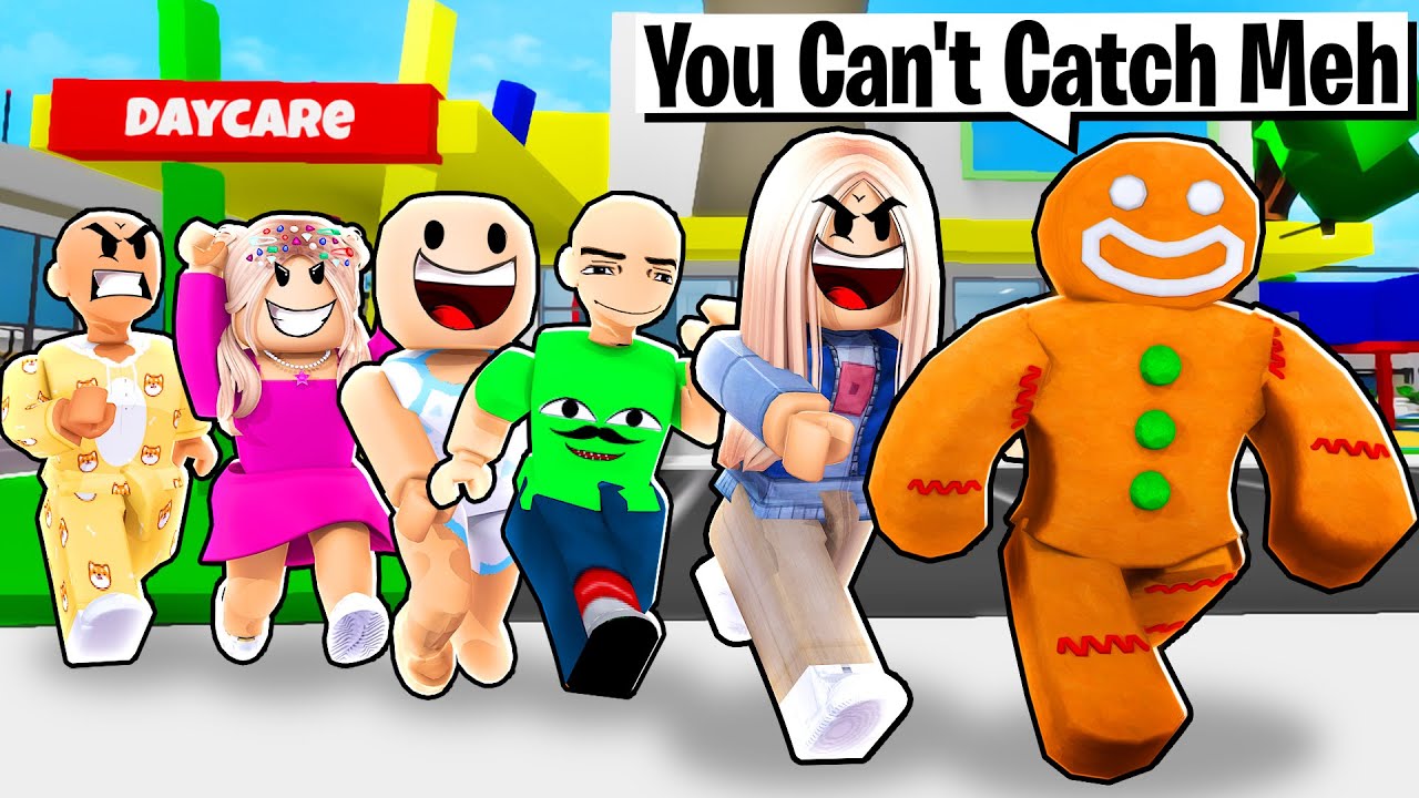 DAYCARE GINGERBREAD COMES TO LIFE | Roblox | Brookhaven 🏡RP