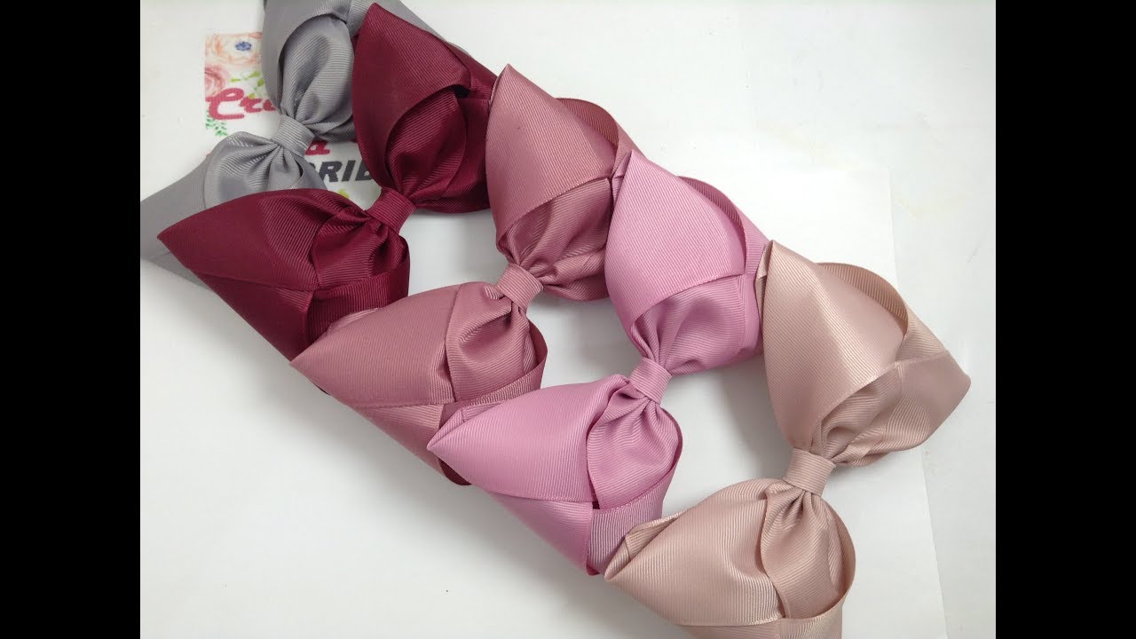 Hermoso lazo tonos otoño-invierno 2019 VIDEO NO.728 Creaciones Rosa Isela