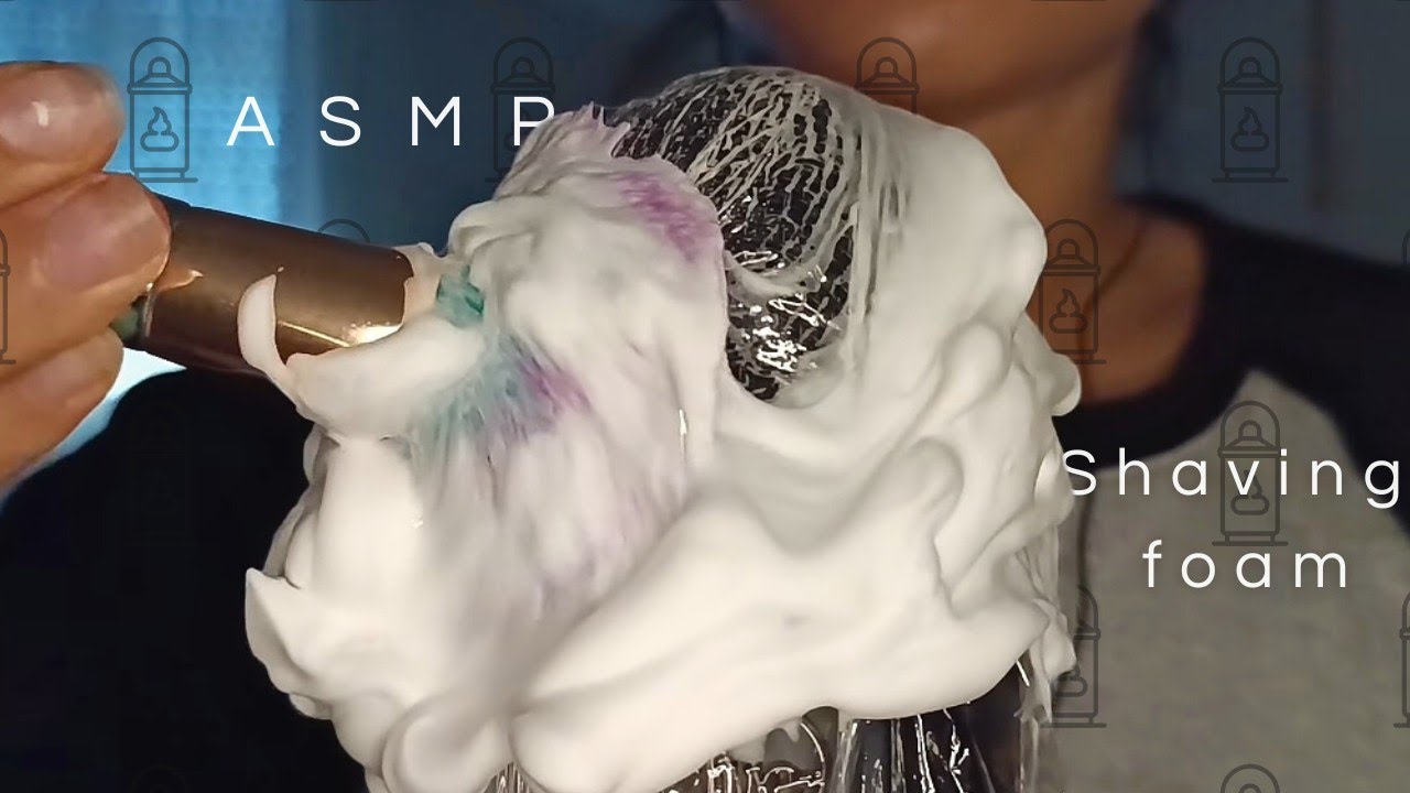ASMR con espuma de afeitar (NO TALKING)