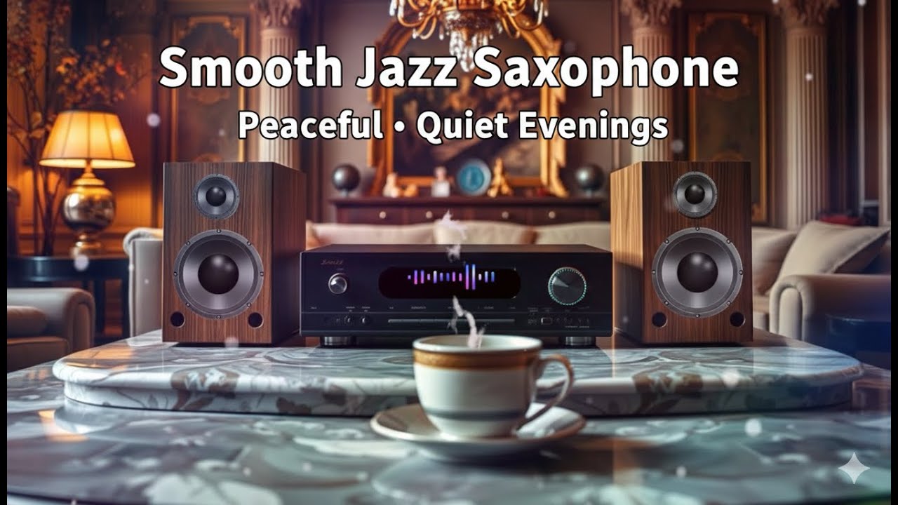 Smooth Jazz Saxophone 🎷 3 Hours of Peaceful Jazz for Quiet Evenings