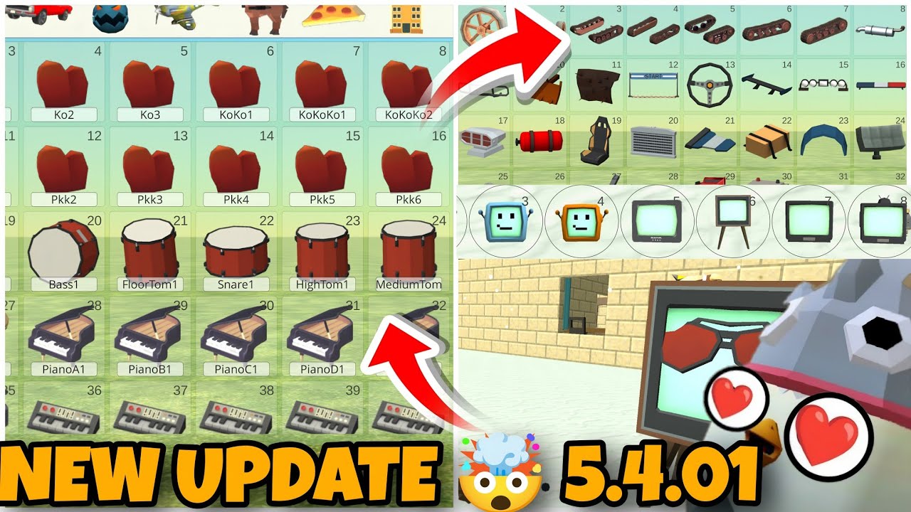 CHICKEN GUN NEW UPDATE 5.4.01 🥳 || 100% REAL UPDATE 