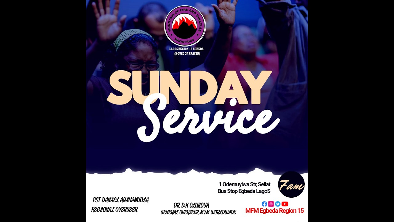 SUNDAY SERVICE 15-03-2026