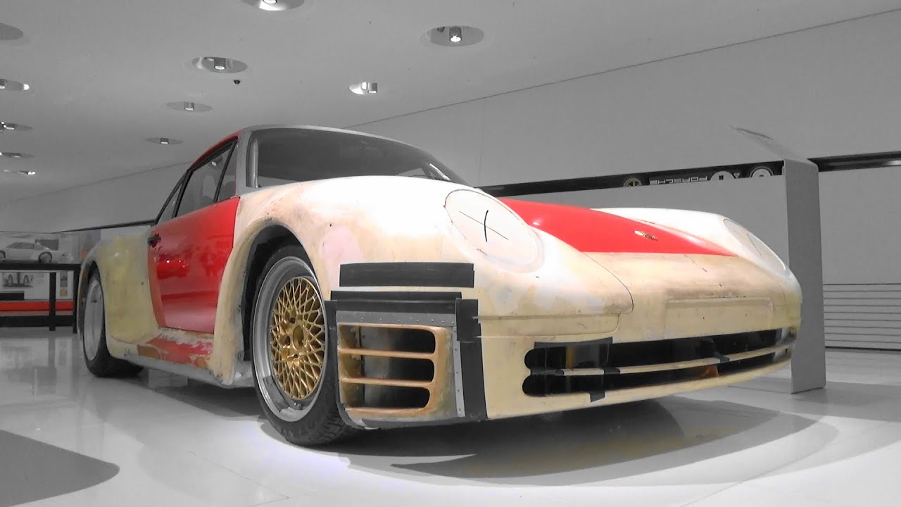 Porsche 959 aerodynamic study C29 - The Super Porsche - Porsche Museum Stuttgart