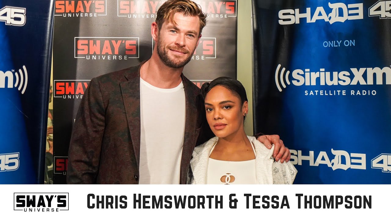 Chris Hemsworth & Tessa Thompson on MIB: Secrets & Laughs! 👽 | Sway's Universe