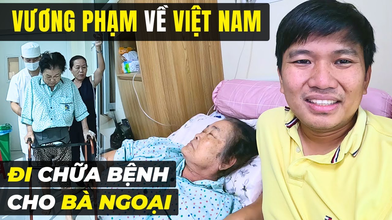 Vương Phạm Trở Về Việt Nam Đưa Bà Ngoại Đi Chữa Bệnh