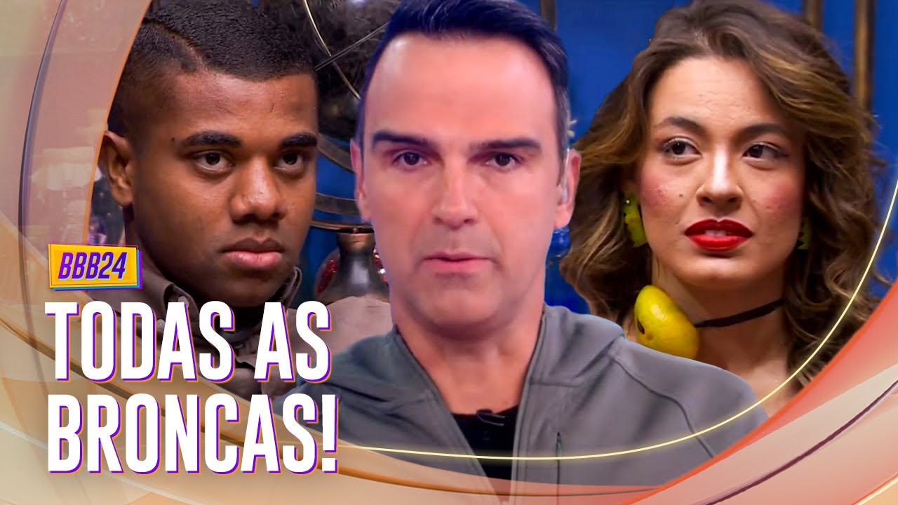 BRONCAS! TODAS AS VEZES QUE TADEU SCHMIDT TEVE QUE CHAMAR A ATEN&Ccedil;&Atilde;O DOS BROTHERS! 👀 | BBB 24
