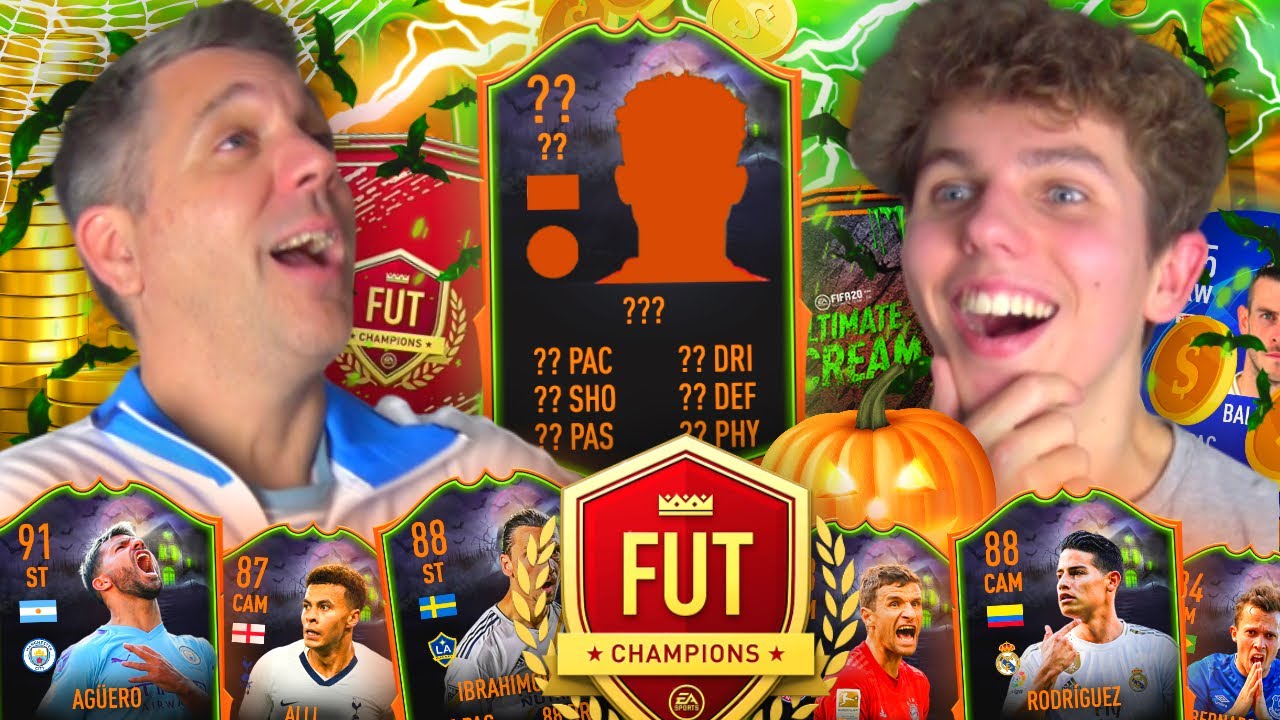 Dad & Son open INSANE Ultimate Scream FUT Champions rewards...