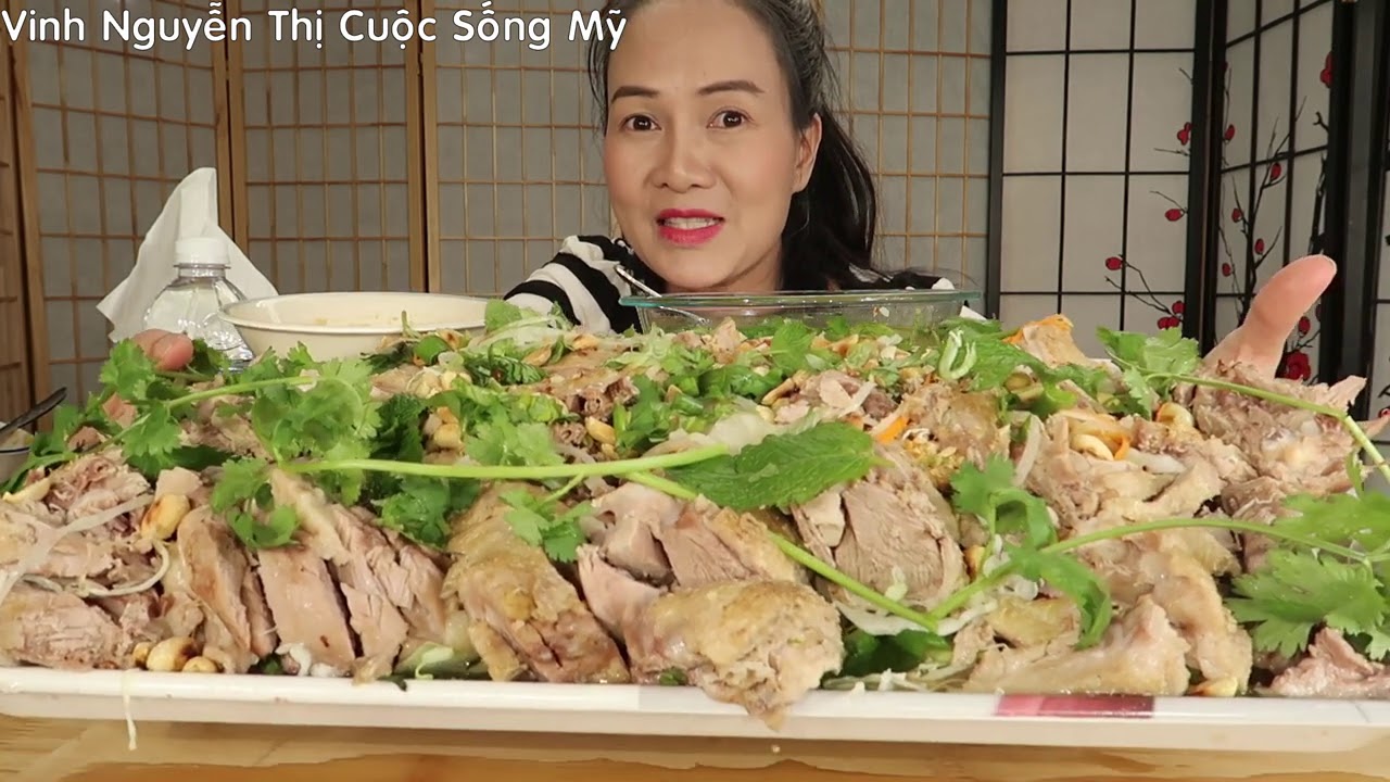 Cháo vịt gỏi vịt lên mâm ăn ngon xuất sắc,nấu chào vịt gỏi vịt hương vị Việt Nam