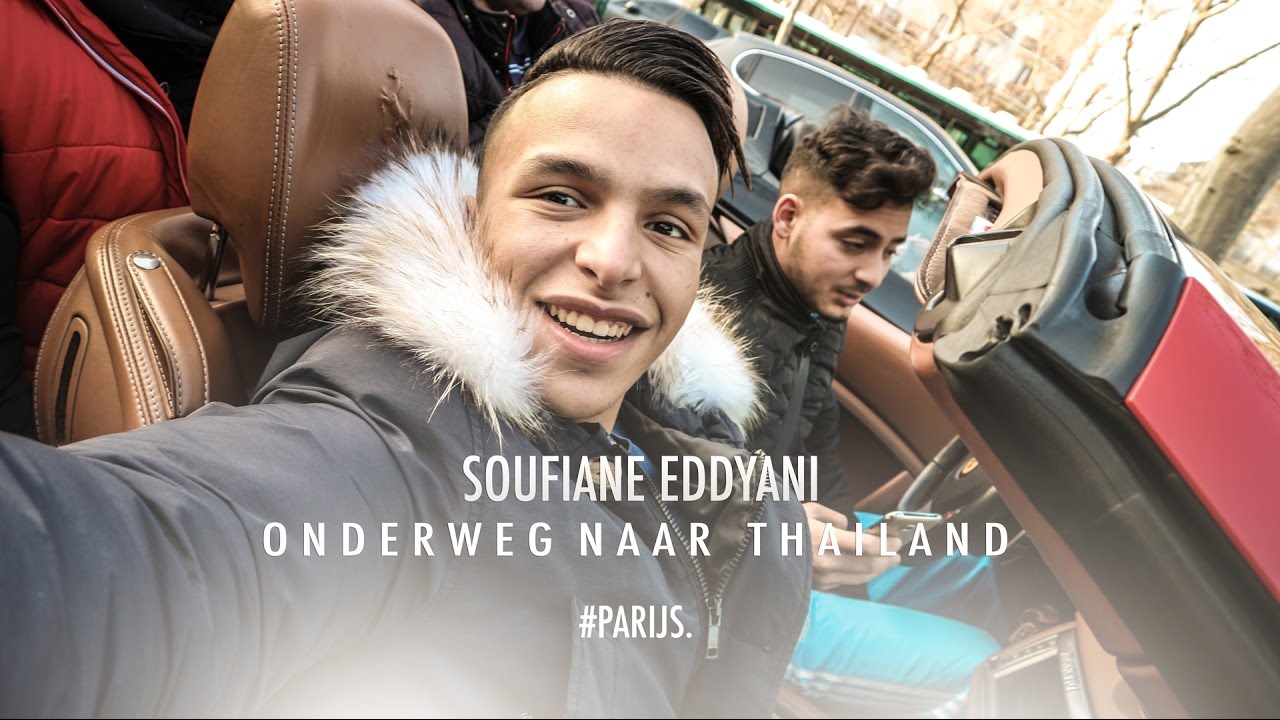 SOUFIANE EDDYANI ONDERWEG NAAR THAILAND #PARIJS - VLOG1