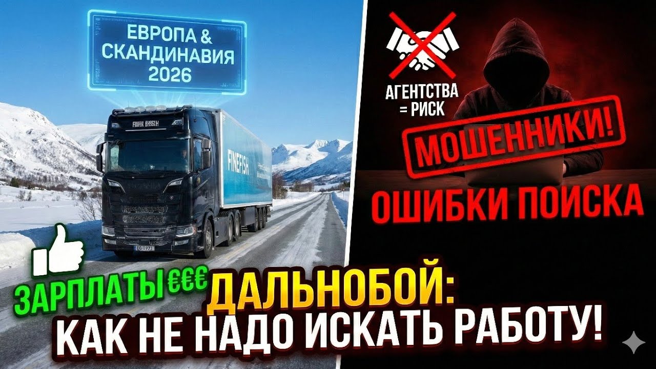 Как искать работу в Европе и Скандинавии в 2026 году! И как не нужно искать!