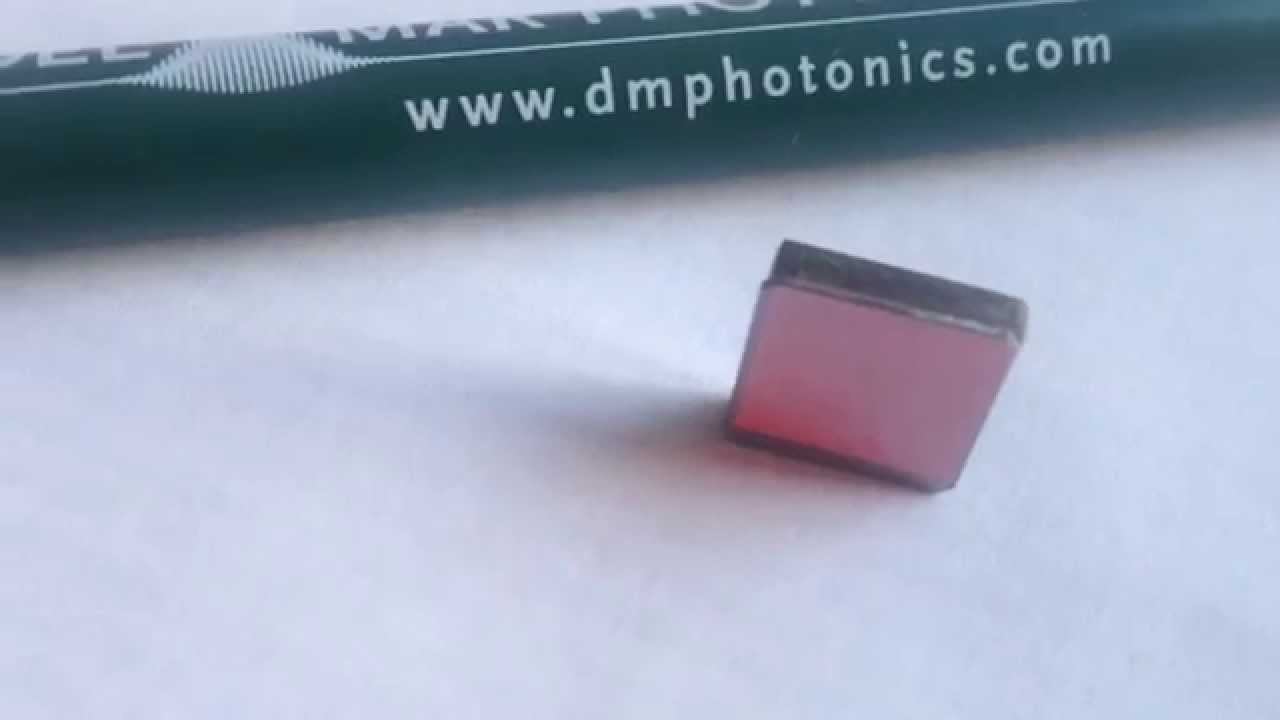 ZnTe crystal assembly (110) crystal optically contacted to (100) oriented - sales@dmphotonics.com