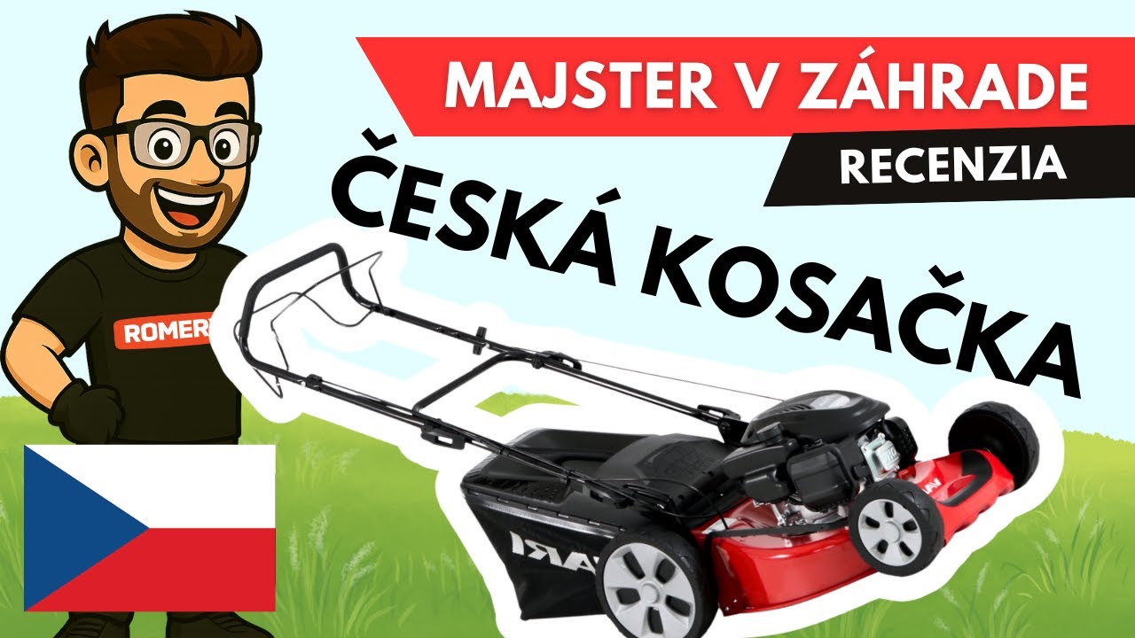 Majster v z&aacute;hrade - Benz&iacute;nov&aacute; kosačka VARI CP1 484 WSQ [Recenzia]