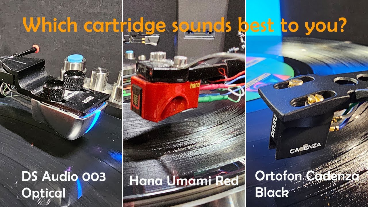 3 Cartridge challenge, same song 'Mystify' by INXS. Thoughts on sound. Please read description below