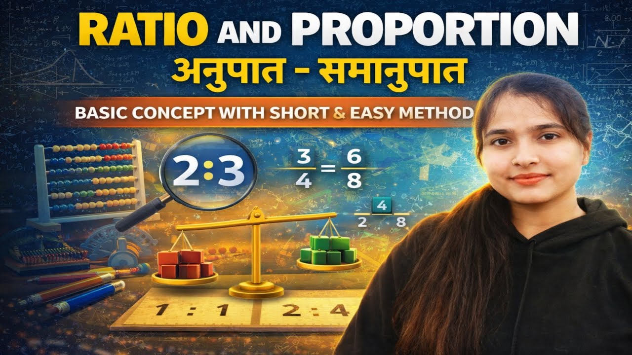 Ratio And Proportion अनुपात - समानुपात Basic Concept With Shorts And Easy Method