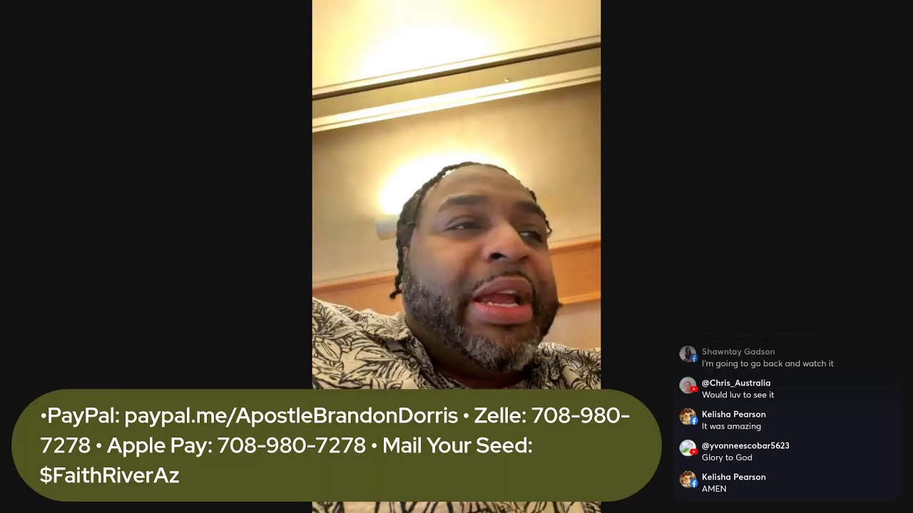 Prophetic flow from the Bahamas