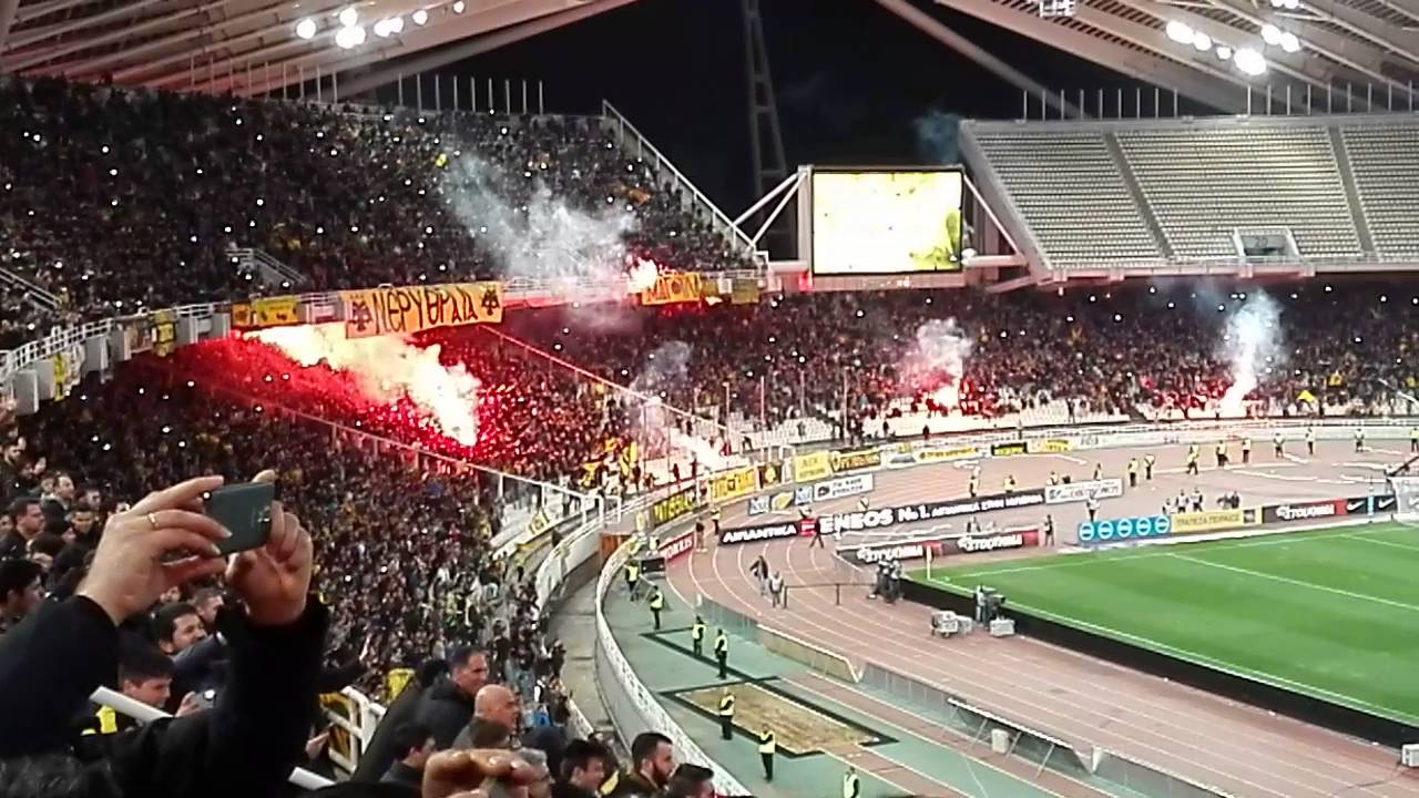 AEK - Olympiakos 1-0 Vargas goal