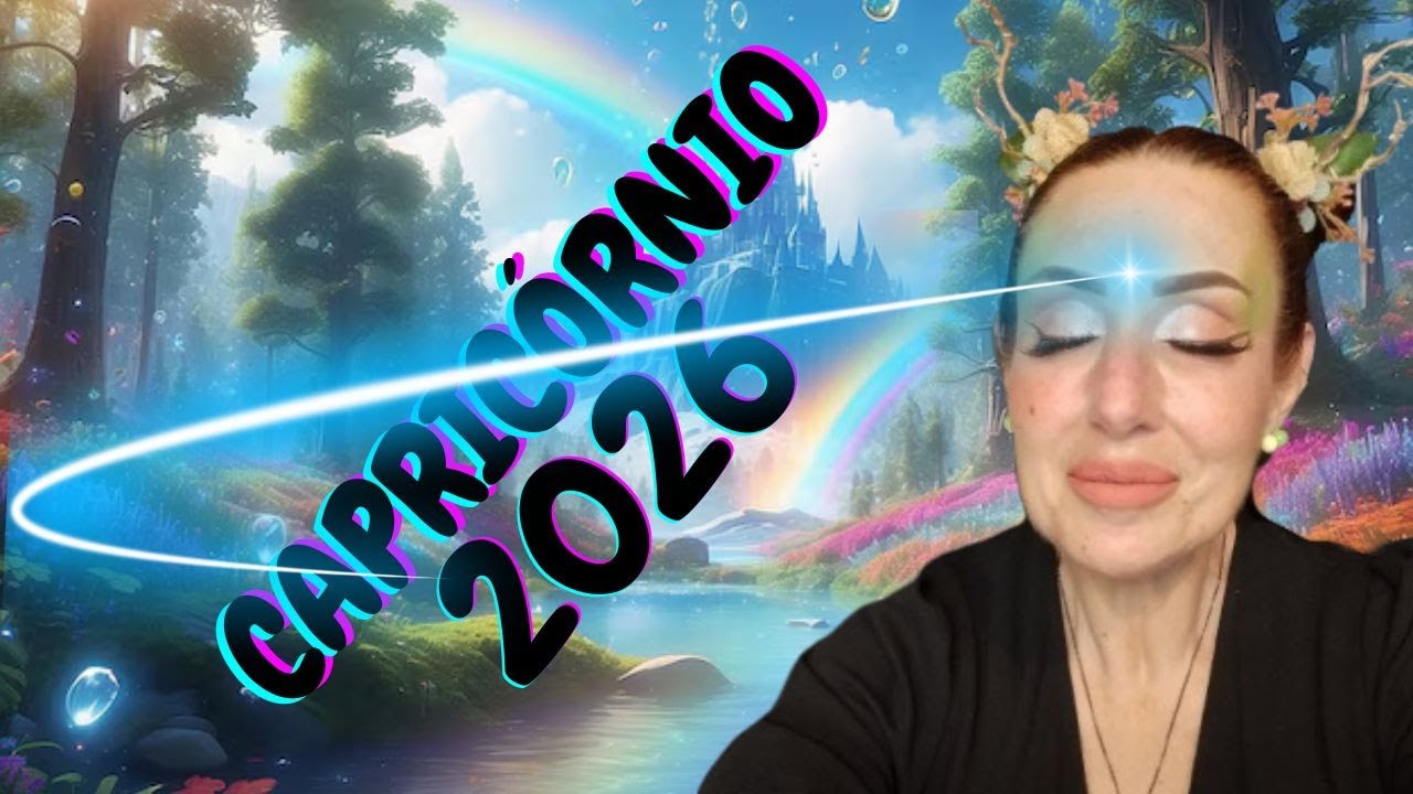 CAPRIC&Oacute;RNIO 2026 Como ser&aacute; seu ano no TRABALHO e no AMOR.