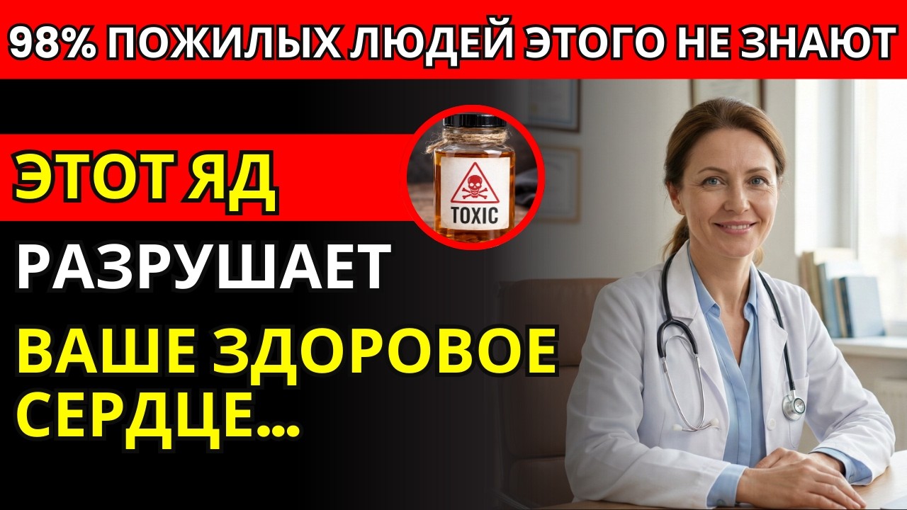 Этот ОДИН продукт вызывает больше инфарктов, чем холестерин — кардиолог раскрывает правду!