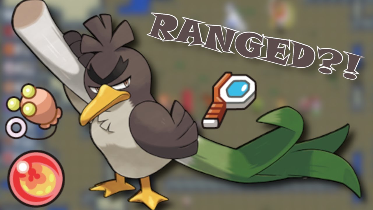 GALARIAN FAR'FETCHED — БЕЗУМНЫЙ КЭРРИ ДИСТАНЦИОННОГО БОЙЦА В БОЮ — Игровой процесс Pokemon AutoCh...