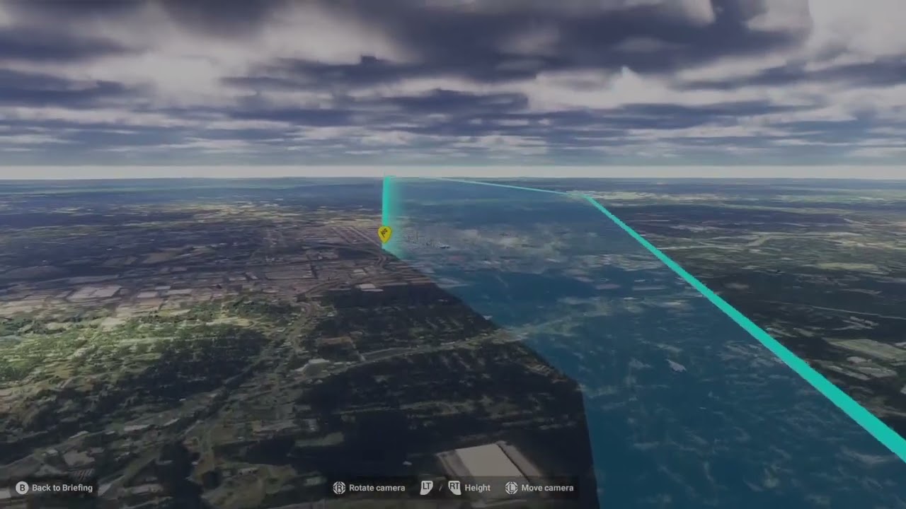 AN untrained guy trys to land a plane in Flight sim