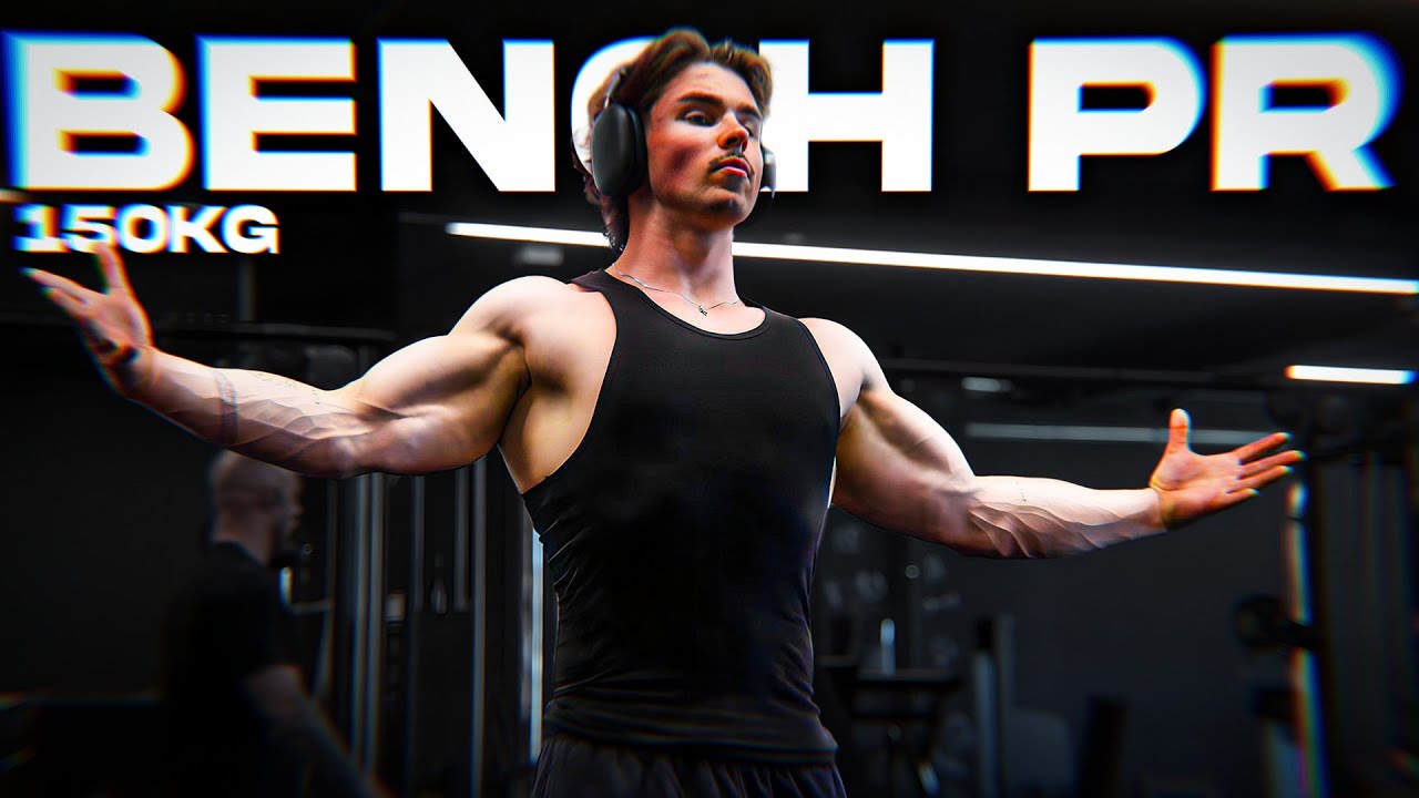 150KG BENCH PR MET KAJ EN MIKA??!!