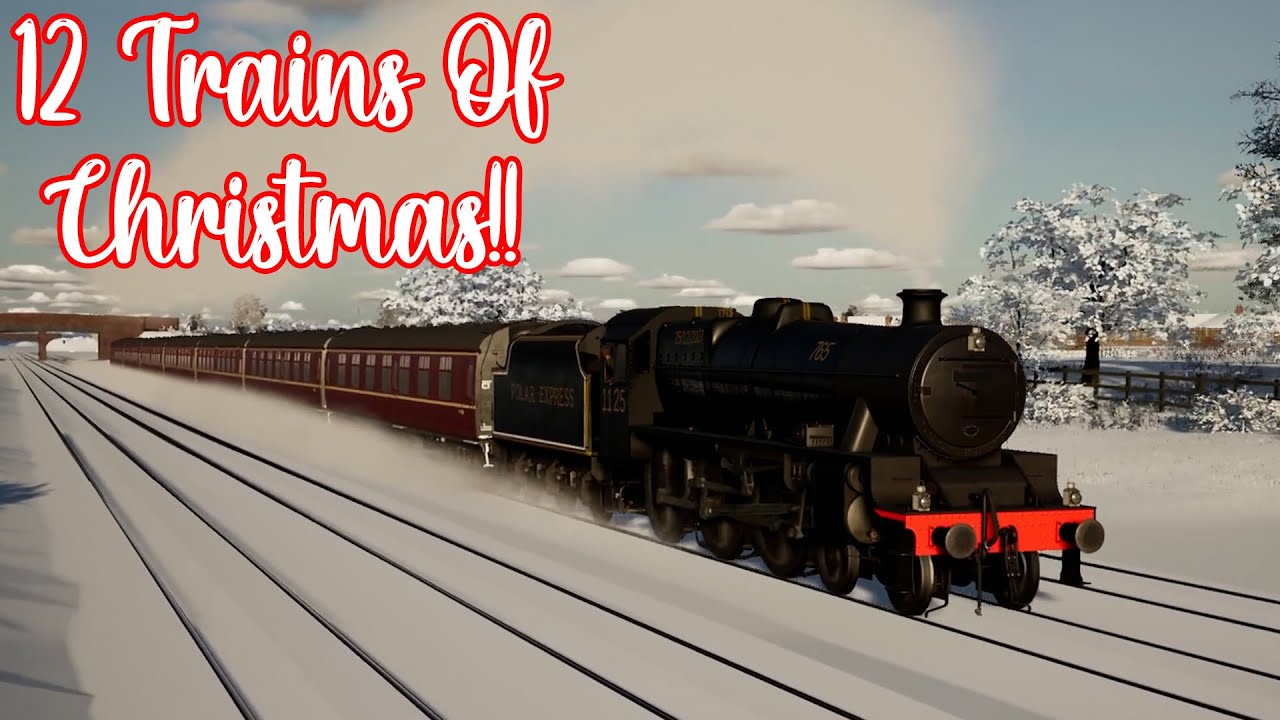 Driving The POLAR EXPRESS!! 12 Trains Of Christmas - Episode #12 (Train Sim World 3)
