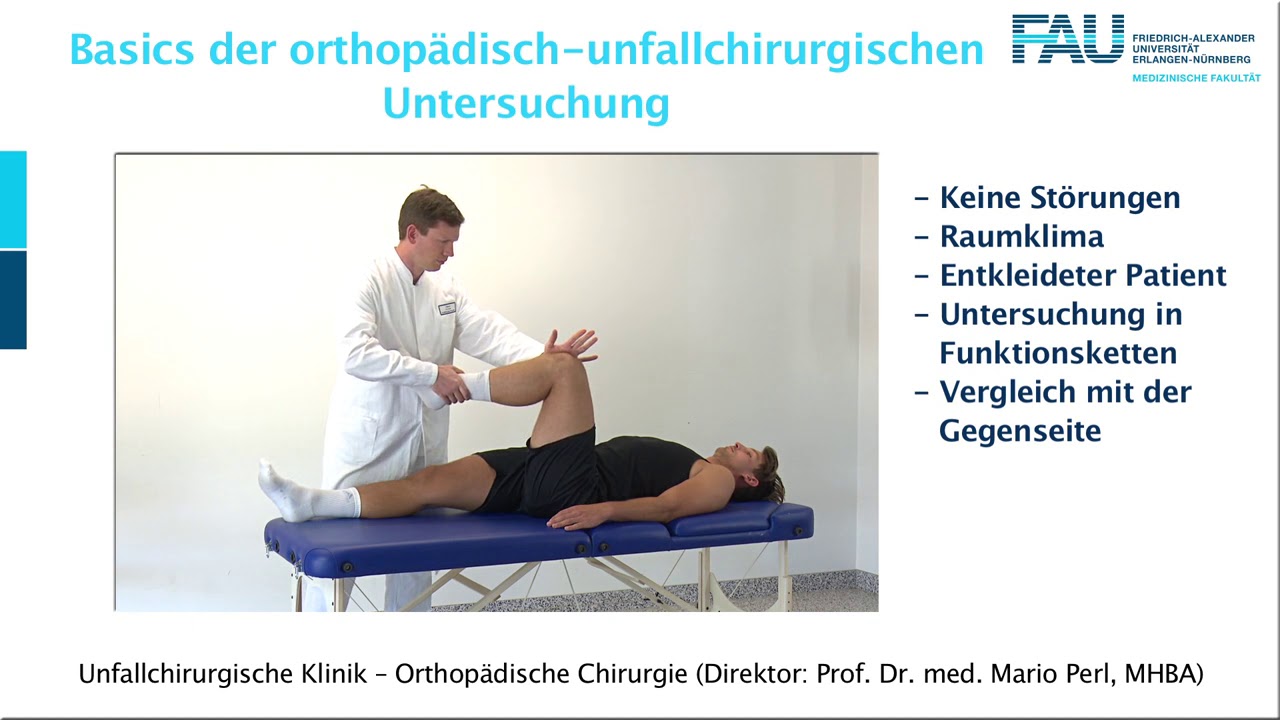 1 Basics UCH Ortho Untersuchung FAU