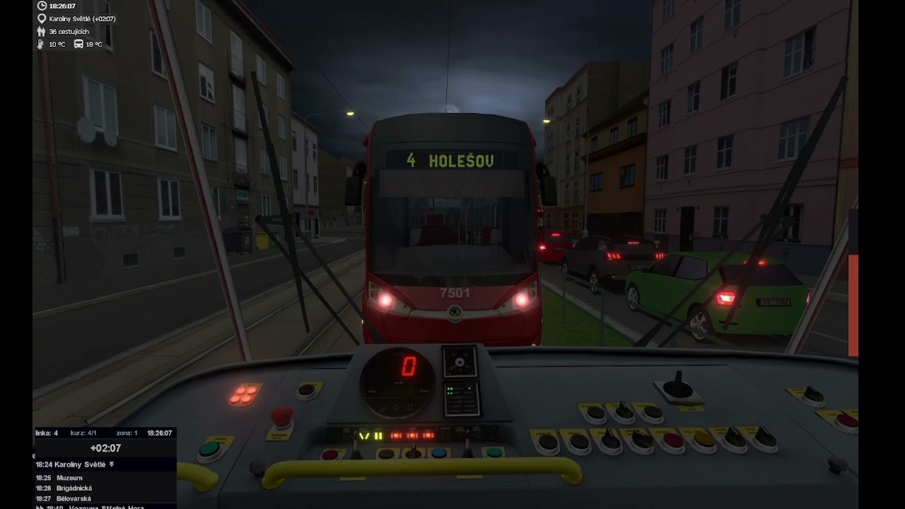Simt linka 4 zrychlen&eacute; video
