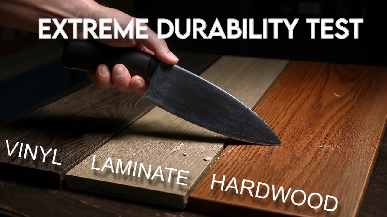 Vinyl Plank vs Laminate vs Engineered Hardwood Durability Test