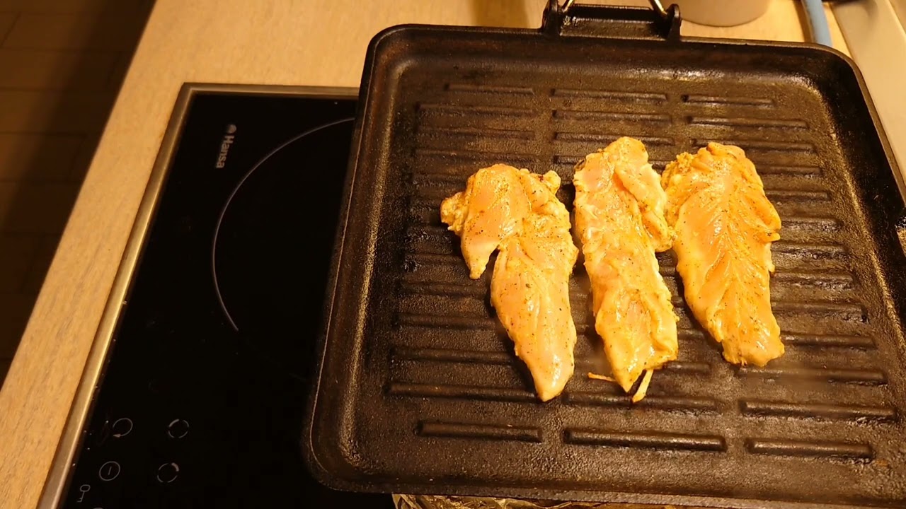 Piept de pui marinat la grătar