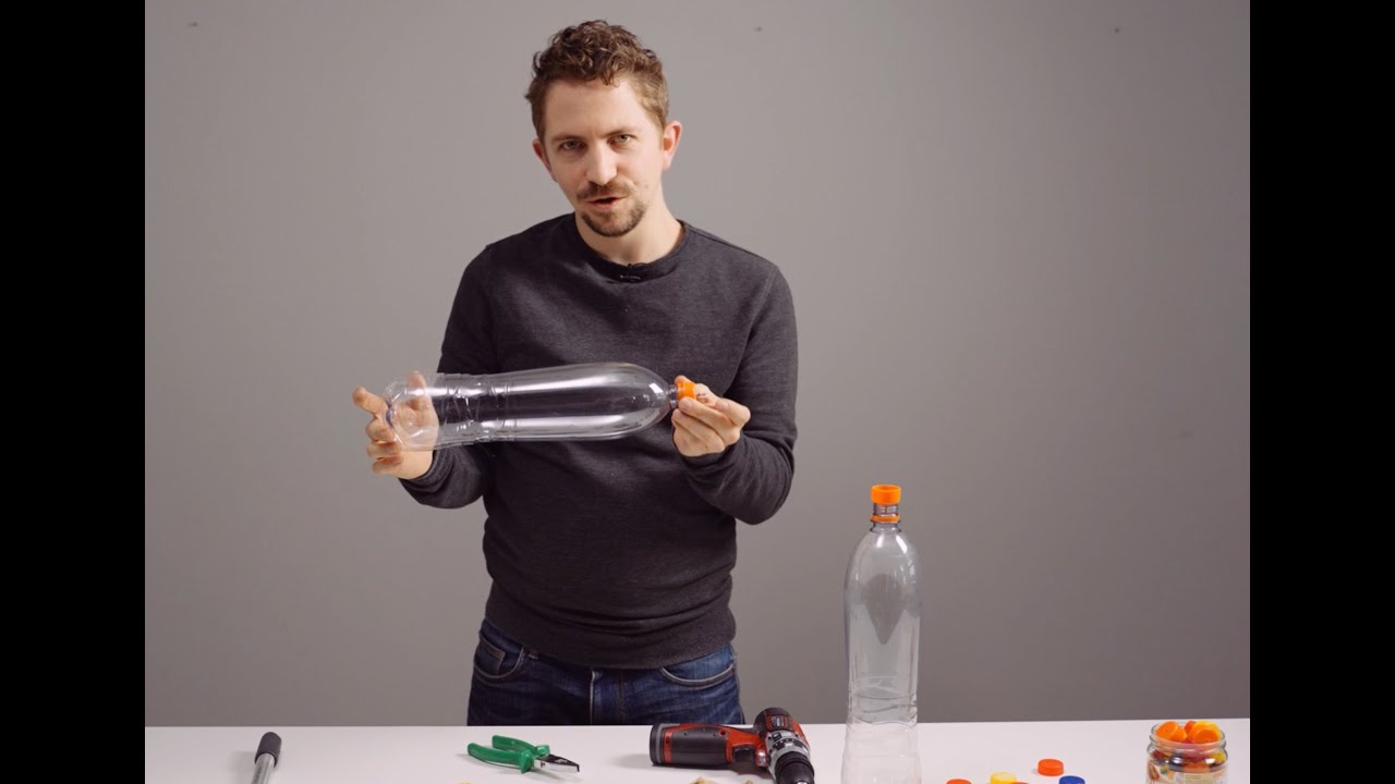 Recycling Concerto - BOTTLERIMBA: Build a new instrument out of recycled PLASTIC BOTTLES