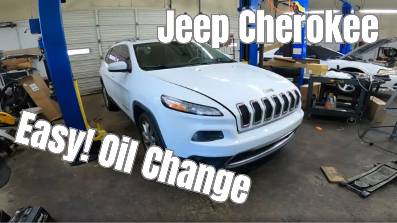 2015 Jeep Cherokee Oil Change