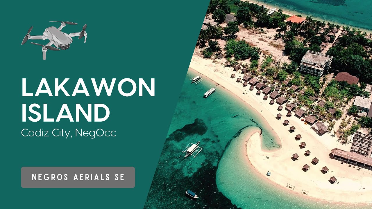 Lakawon Island (NegOcc) | Negros Aerials SE [4K]