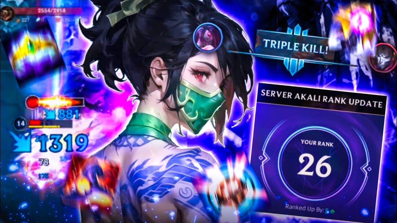 Road to Challenger  | WILD RIFT AKALI