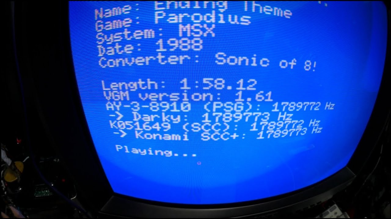 MSX Parodius High Resolution Recording SoundTrack