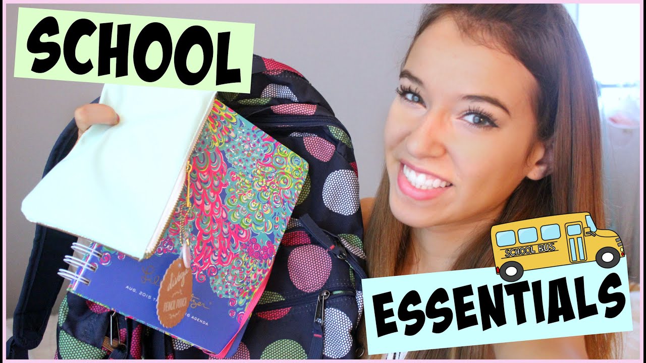 10 Back To School Essentials YOU need 2015!
