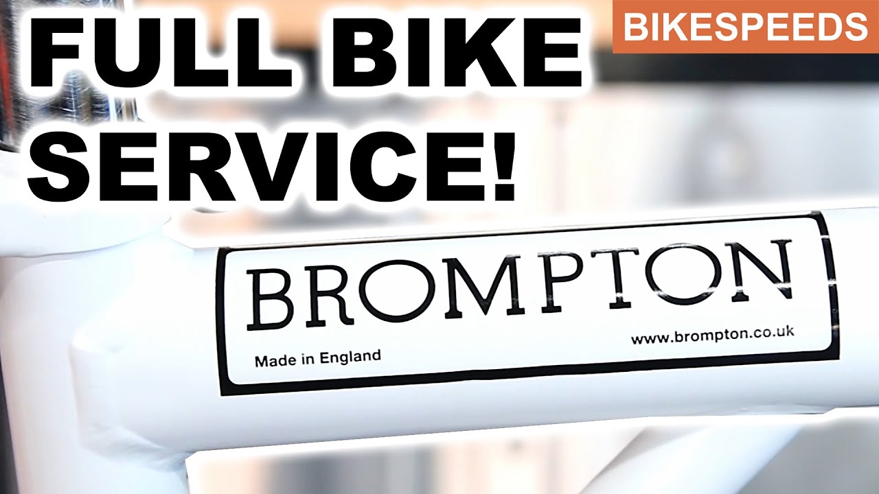 BROMPTON BIKE SERVICE! Полная регулировка передач и замена троса