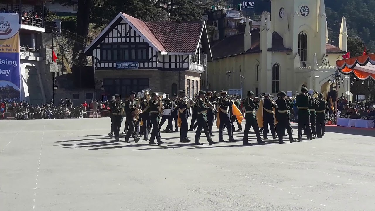 Himachal police raising day celebrations
