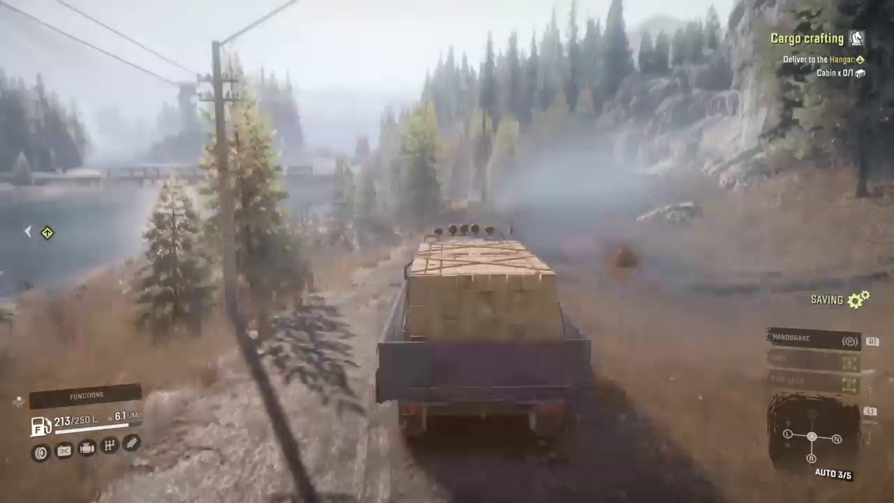Snowrunner cabin crafting failure